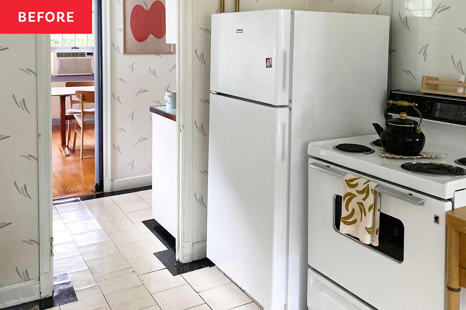 Before & After A “Retro” Kitchen Gets a Shiny Modern Makeover The Kitchn